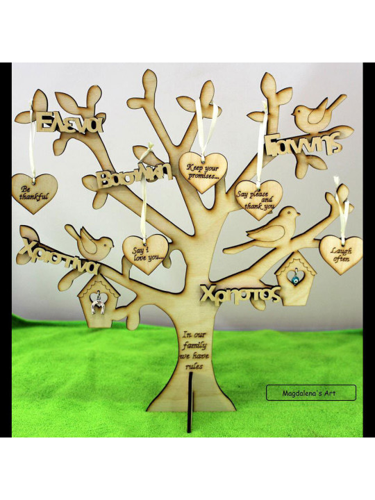 Διακοσμητικό γενεαλογικό δέντρο