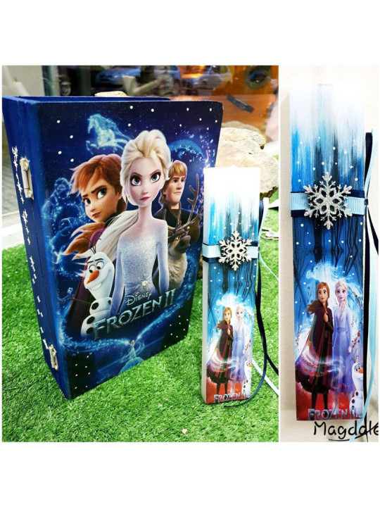 Σετ Λαμπαδόκουτο Frozen