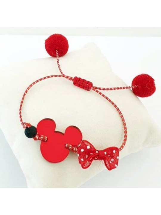 Βραχιόλι Μάρτης Minnie Mickey MRT2203