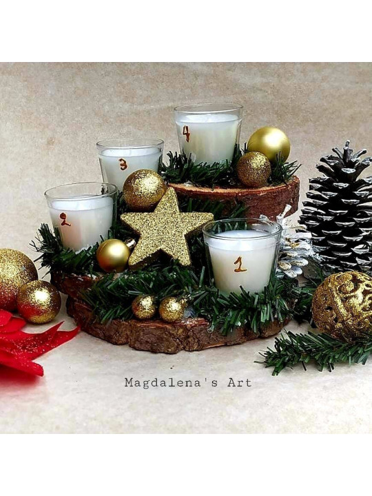 Ημερολόγιο κεριών Advent Candles 01