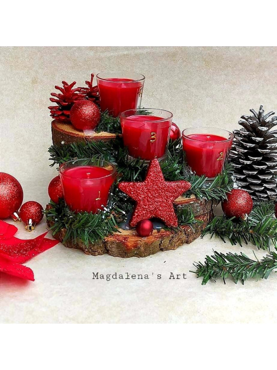 Ημερολόγιο κεριών Advent Candles 01