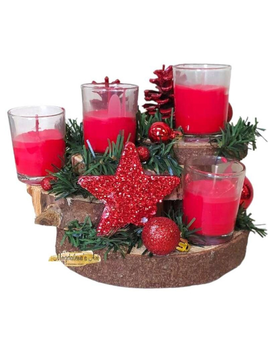 Ημερολόγιο κεριών Advent Candles 01