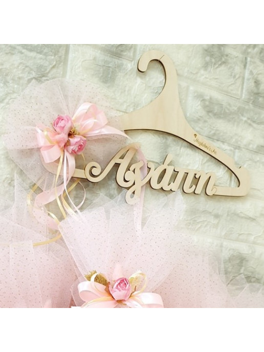 Κρεμάστρα με όνομα λουλούδια  KR043