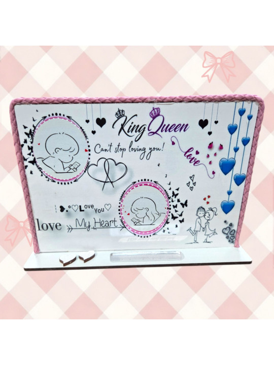 Προσωποποιημένο Σταντ Αγάπης με Μήνυμα και τα ονομάτα σας LV2606