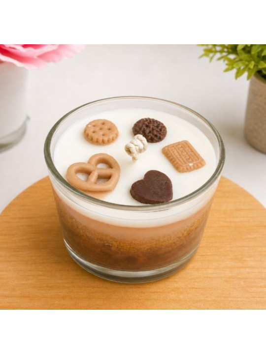 Κερί Σόγιας Caramel Cookies CS2602