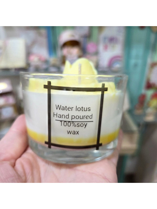Κερί Σόγιας water lotus CS2603