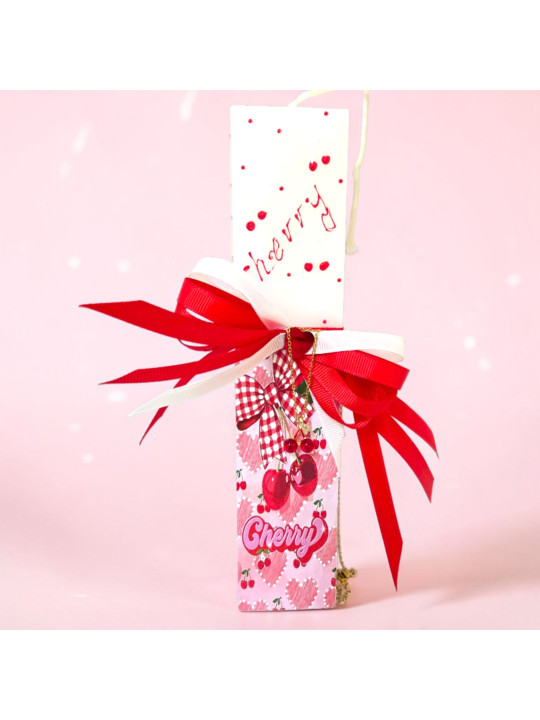 Λαμπάδα Cherry Blossom με Κολιέ Κεράσι  LM2635