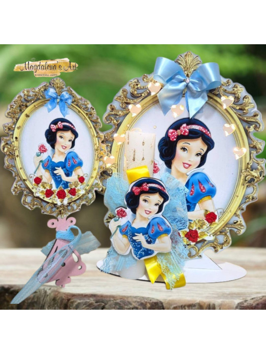 Σετ Πασχαλινή Λαμπάδα Πριγκίπισσα Χιονάτη με Φωτιζόμενο Μπουντουάρ και Αληθινό Καθρέφτη. LM2613 Σετ Πασχαλινή Λαμπάδα Πριγκίπισσα Χιονάτη με Φωτιζόμενο Μπουντουάρ και Αληθινό Καθρέφτη. LM2613
