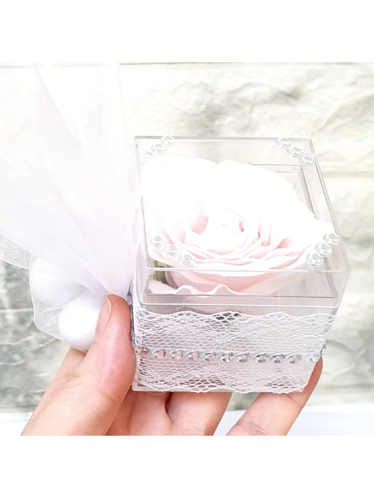 Μπομπονιέρα κουτάκι plexiglass SB2509